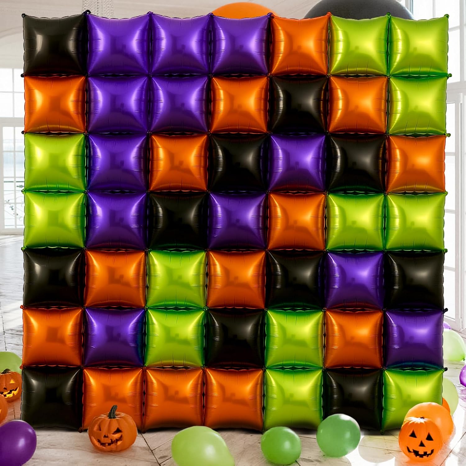 Balloon Arch Kit - 50 Adet Cadılar Bayramı Balon Kemer