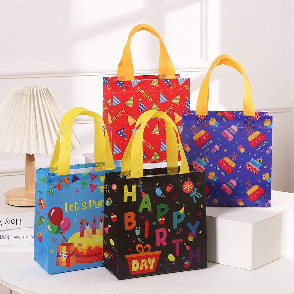 Event Party Shop - Alışveriş Hediyesi 12'li Paket Çantalar Doğum