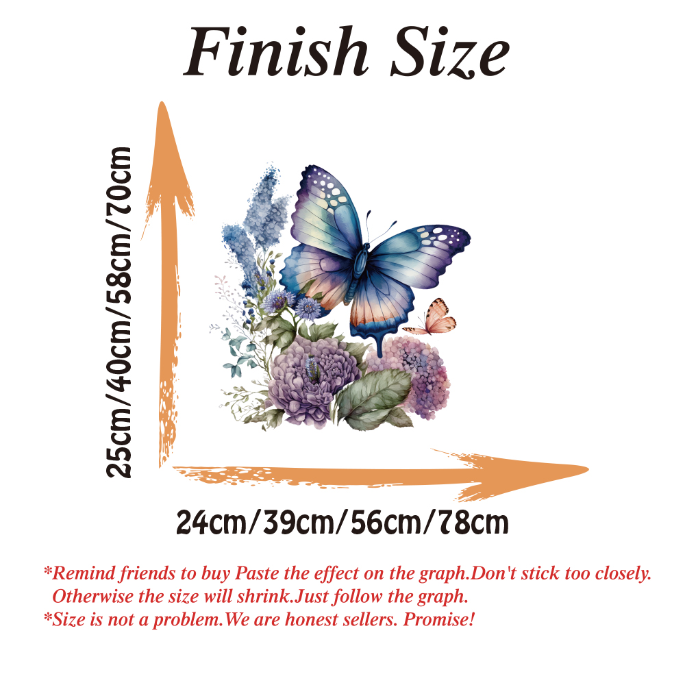 Suluboya Kelebek Çiçek Duvar Ç - Flower Wall Panel incelemesi ve fiyatı