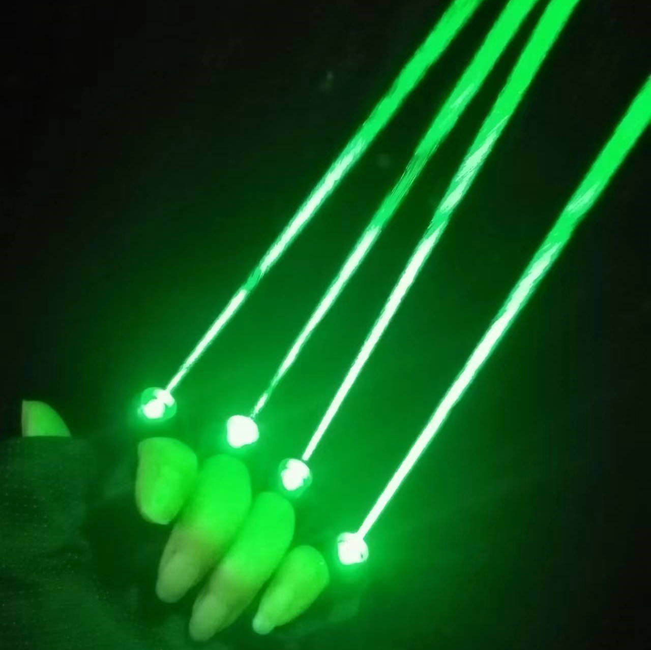 Yeşil lazer eldiven 650nm laze - Event Party Dj incelemesi ve fiyatı