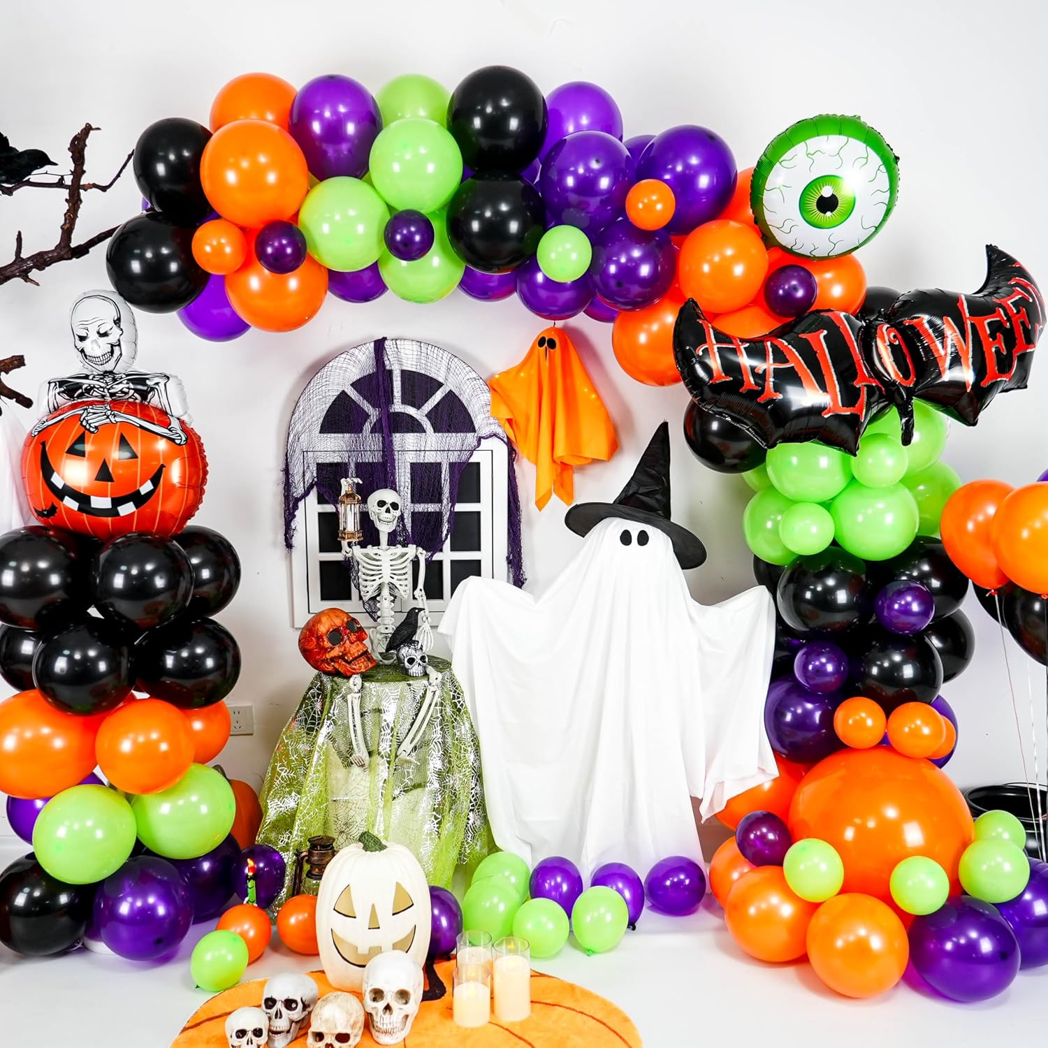 Cadılar Bayramı Balon Çelenk K - Balloon Arch Kit incelemesi ve fiyatı