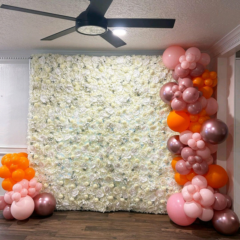 Noel dekorasyon için mor pembe - Flower Wall Panel incelemesi ve fiyatı